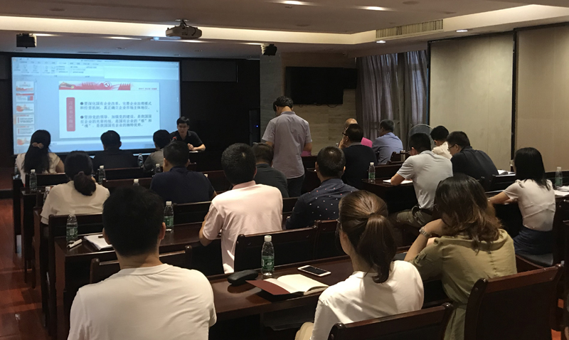 米兰（中国）党总支集中开展“书记讲党课”活动