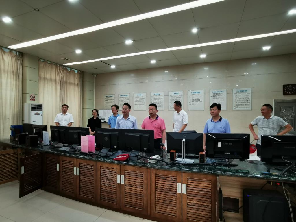 集团党委委员、董事赵智海一行赴分米兰官方站网页版在线登入开展安全生产专项督查