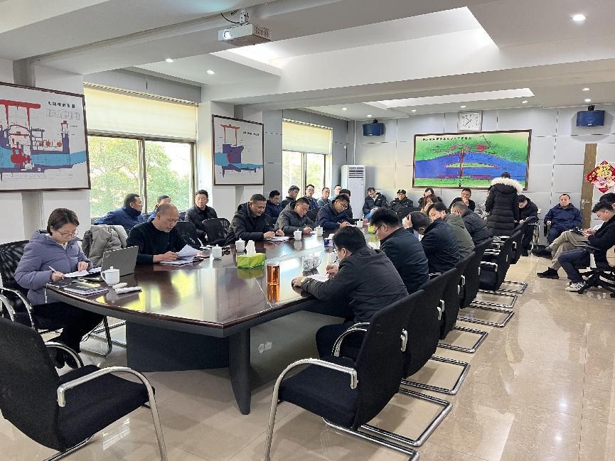 上好“开工第一课” 踏实履职保安全—株洲航电分米兰官方站网页版在线登入开展“开工第一课讲安全”活动