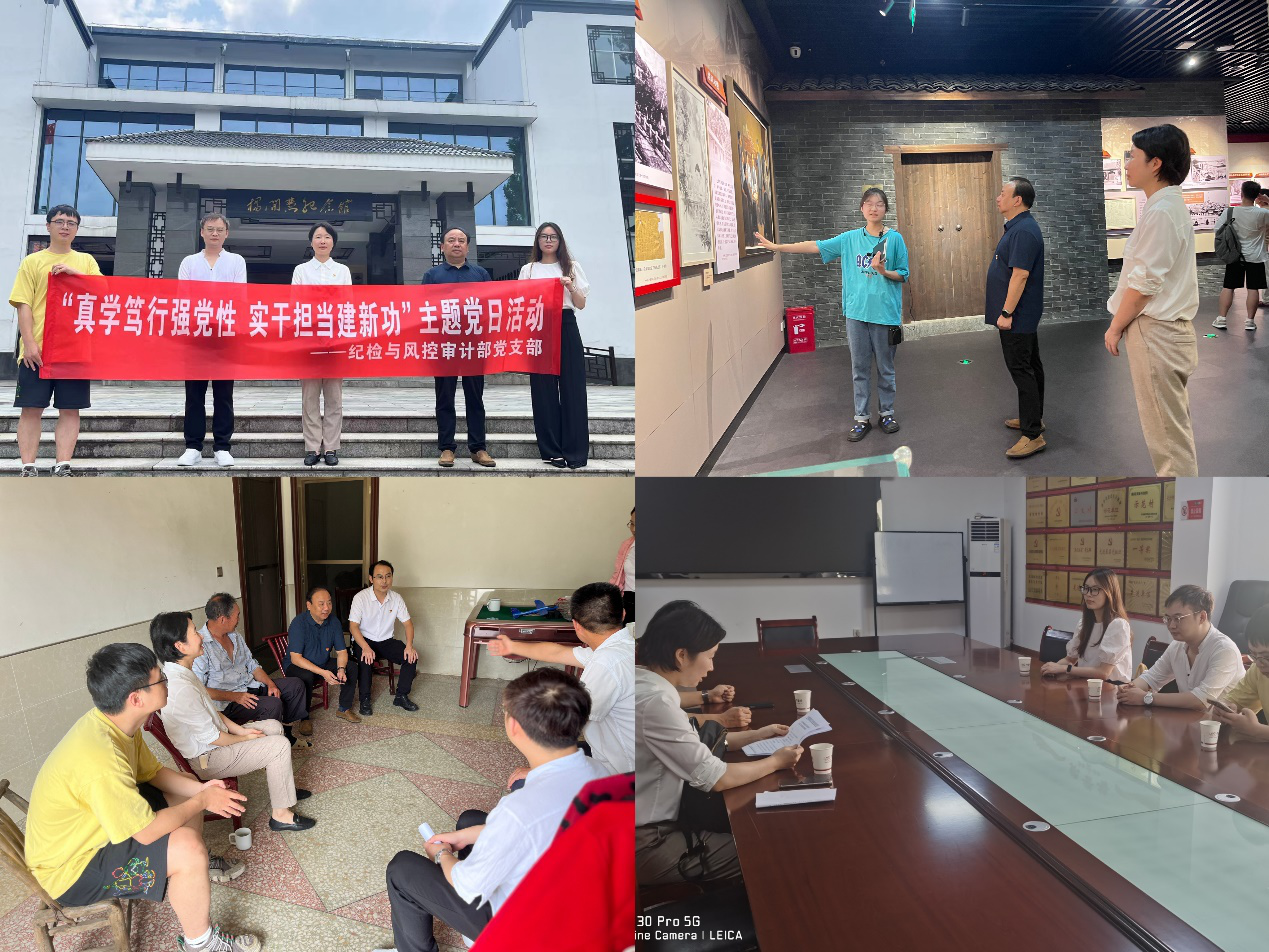 米兰（中国）纪检与风控审计部党支部开展“真学笃行强党性 实干担当建新功”主题党日活动