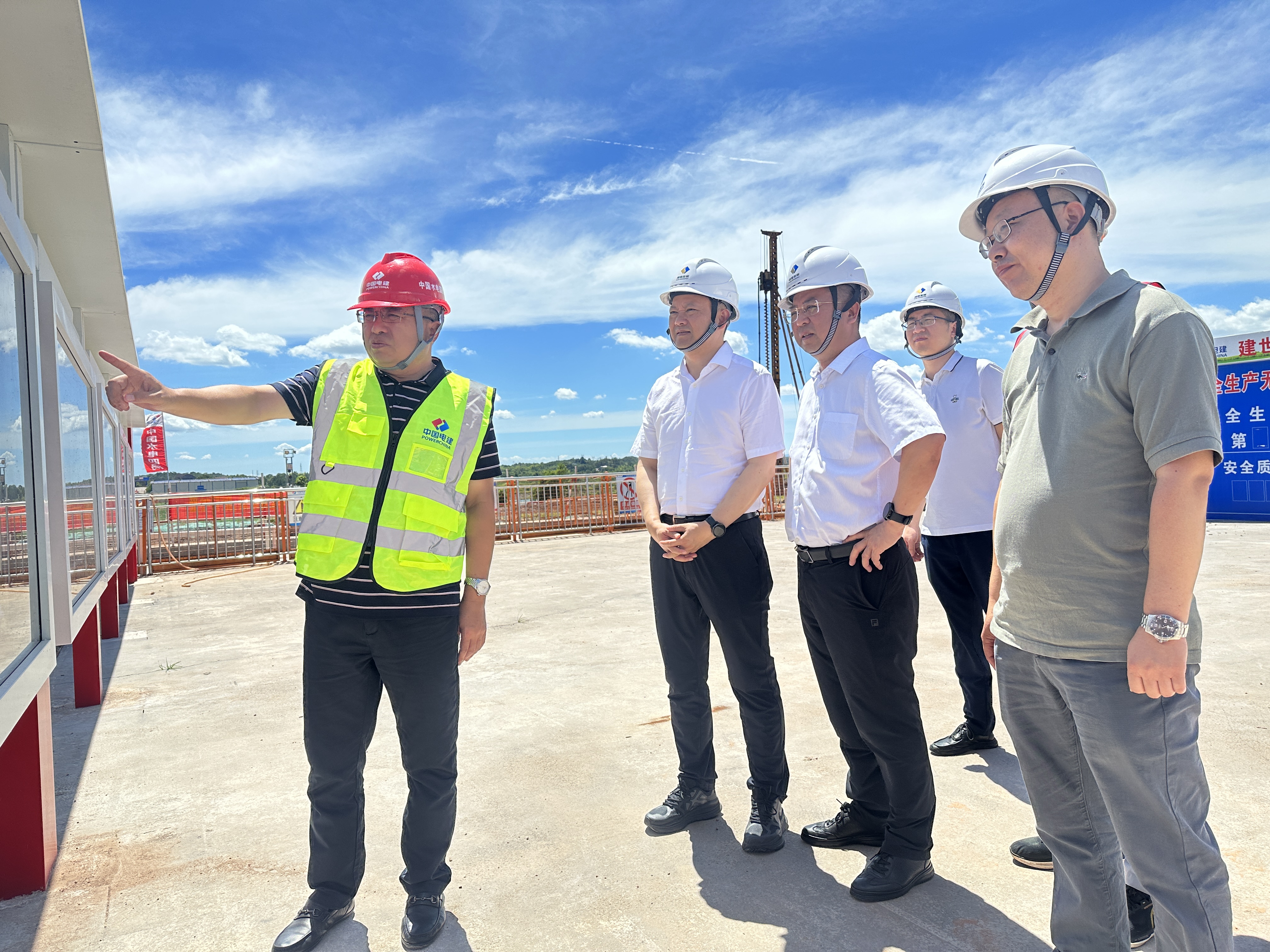 张小雁带队调研督导株洲航电分米兰官方站网页版在线登入项目建设及安全生产工作