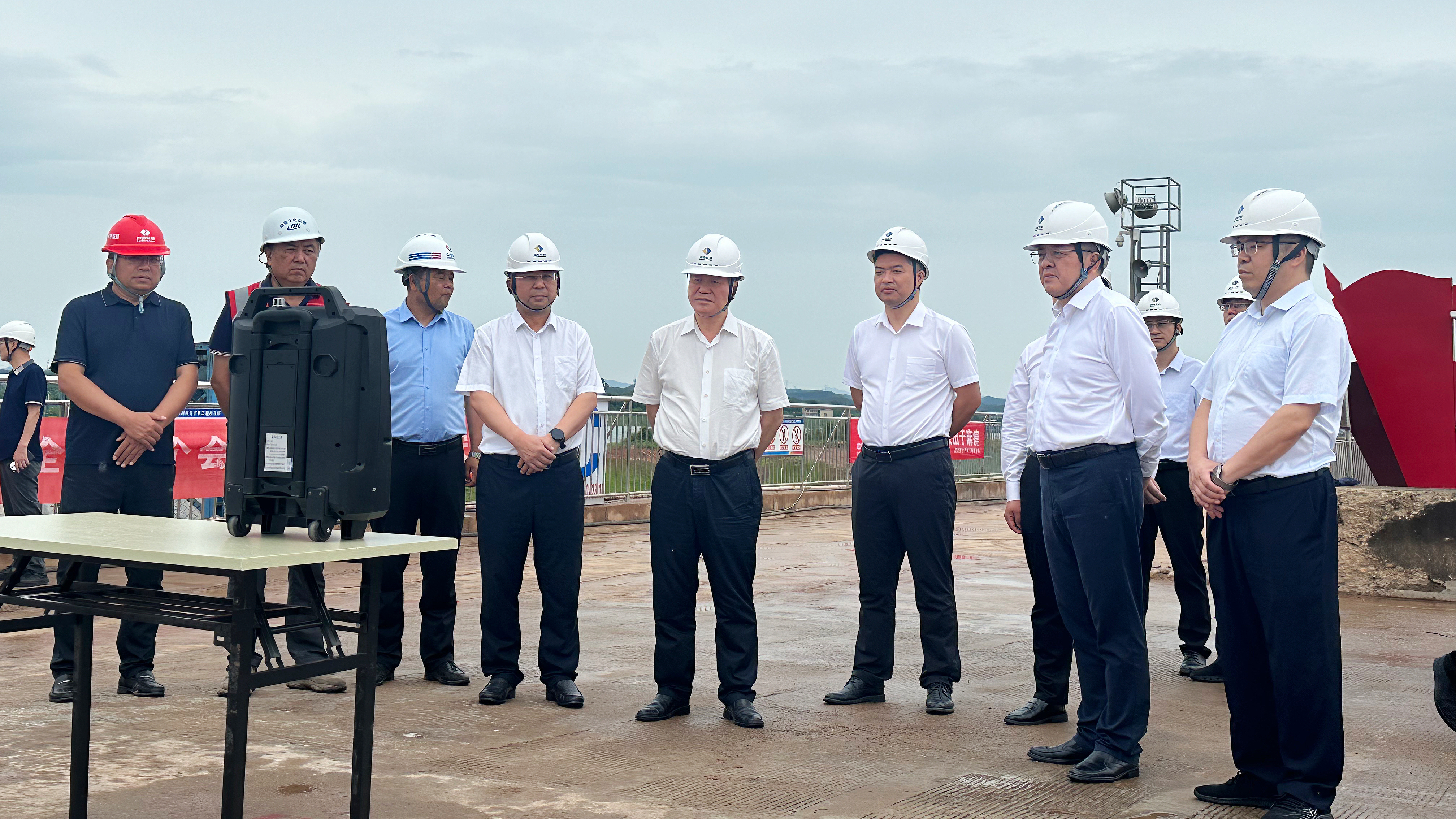 国家能源局湖南监管办银车来一行督导检查株洲航电安全生产工作